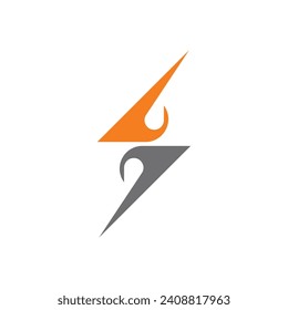 Faster Logo Template vector icon illustration design