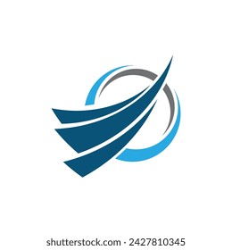 Faster Logo Template vector icon illustration design