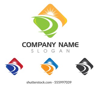 Faster Logo Template vector icon illustration design