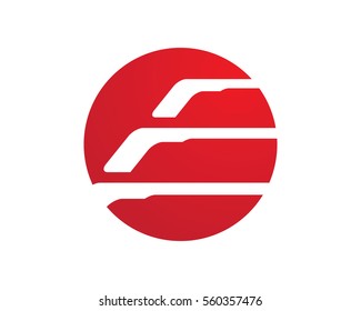 Faster Logo Template vector icon illustration design