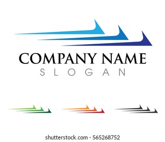 Faster Logo Template vector icon illustration design