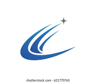 Faster Logo Template vector icon illustration design