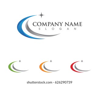 Faster Logo Template vector icon illustration design
