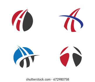 Faster Logo Template vector icon illustration design