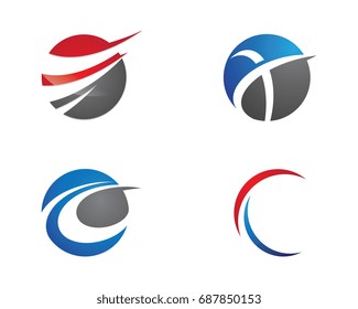 Faster Logo Template vector icon illustration design
