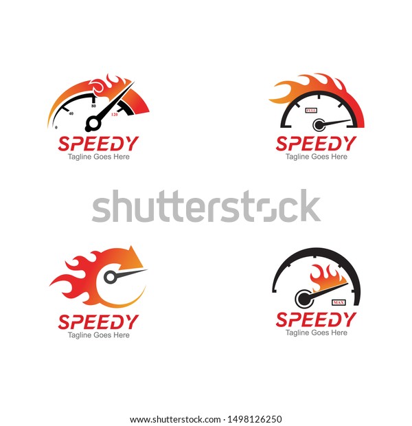 Faster Logo\
Template vector icon illustration\
design