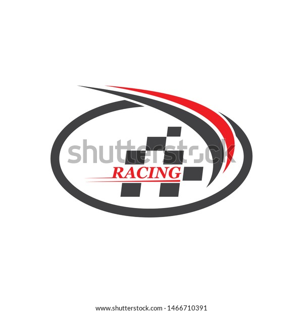 faster speed logo icon of automotive racing
concept design
