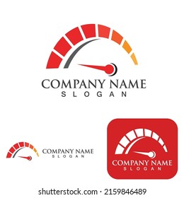 Faster  Speed Logo Template vector icon illustration design