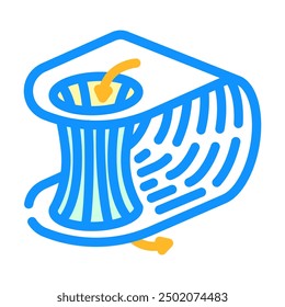 faster than light travel unsolved mystery color icon vector. faster than light travel unsolved mystery sign. isolated symbol illustration