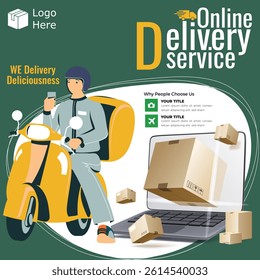 Fastest home delivery concept 9. Delivery service. Delivery graphic design vector.