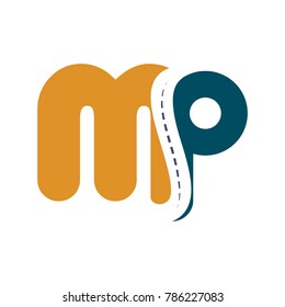 fastest transport service logo vector with letter MSP or can be used for MP only