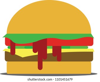 fastfood (burger, eat)