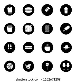 fastfood icon set