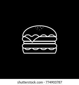 Fast-food icons vector