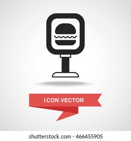 fastfood shop sign