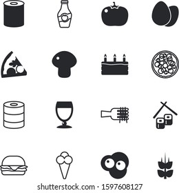 fastfood vector icon set such as: japanese, duck, spice, beautiful, whipped, rye, forest, frozen, mint, gold, icons, harvest, happy, seaweed, mushrooms, paste, protein, celebrate, plastic, yogurt