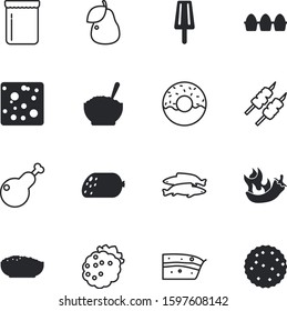 fastfood vector icon set such as: whipped, vanilla, cup, cracker, christmas, desert, onion, shadow, logo, roast, seasoning, jelly, art, pear, spicy, piece, poultry, vitamin, spice, aquatic, summer
