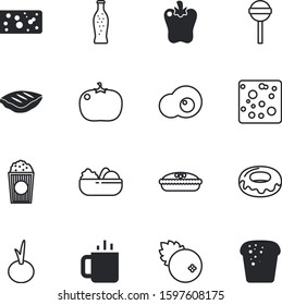 fastfood vector icon set such as: fall, bake, meat, party, pink, bbq, brown, lolipop, logo, american, childhood, cool, fun, berry, cranberry, liquid, roast, swirl, yolk, lollipop, long, lettuce, bell