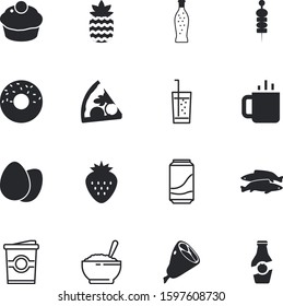 fastfood vector icon set such as: box, italian, oatmeal, brie, yellow, buffet, pepperoni, wildlife, wild, blue, market, ocean, person, mexican, grilled, leaf, pizza, nest, away, espresso, ketchup