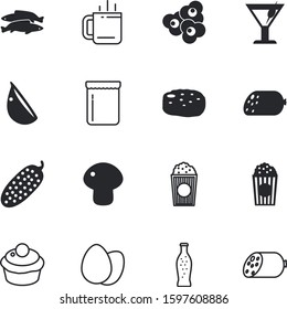 fastfood vector icon set such as: juicy, birthday, traditional, spice, fish, person, eggs, nest, sea, tray, element, pattern, celebration, outdoors, blue, forest, herbal, eggshell, lemonade, cafe