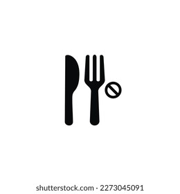 Fasting icon isolated on white background