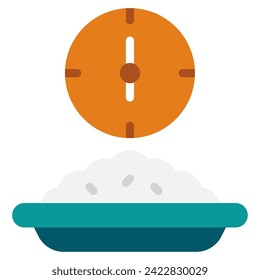 Fasting Icon Ramadan, for infographic, web, app, etc