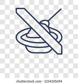 Fasting icon. Trendy Fasting logo concept on transparent background from Religion-2 collection