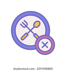 icono de ayuno para tu diseño de sitio web, logotipo, aplicación, interfaz de usuario.
