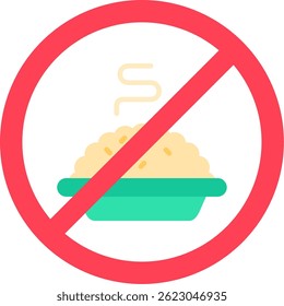 Diseño de icono de Vector de línea de ayuno