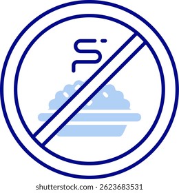 Fasting Line vector Icon Design