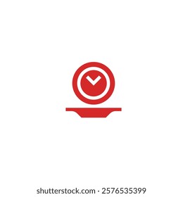 Fasting logo icon flat vector design