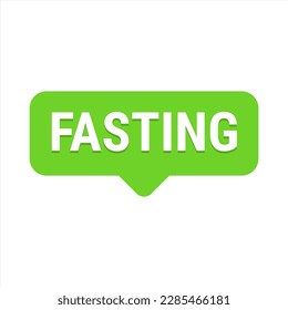 Fasting Made Easy Learn the Best Tips and Tricks for Ramadan. Green Vector Callout Banner