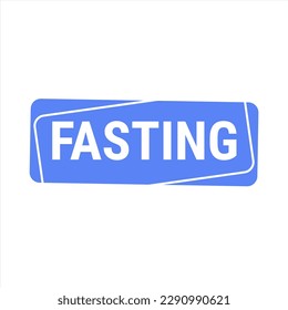 Fasting Made Easy Learn the Best Tips and Tricks for Ramadan. Blue Vector Callout Banner