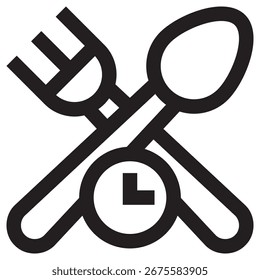 Icono de Vector moderno rápido: Plantilla de símbolos de ilustración mínima para el diseño de interfaz de usuario del App móvil de Web