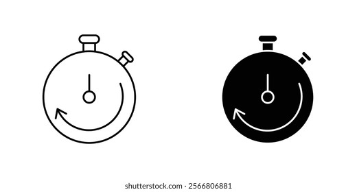 Fasting time icons pack for apps and web UI designs
