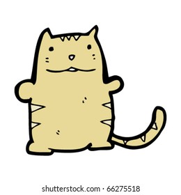 fat cat cartoon