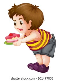 Fat childing reacing for cake