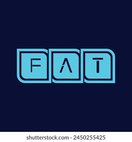 FAT Creative logo And Icon Design