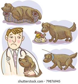 Fat Dog And Doctor.