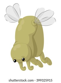 Fat flying monster