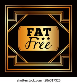 fat free design, vector illustration eps10 graphic 