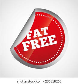 fat free design, vector illustration eps10 graphic 