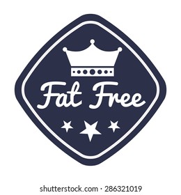 fat free design, vector illustration eps10 graphic 