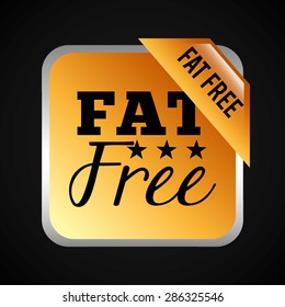 fat free design, vector illustration eps10 graphic 