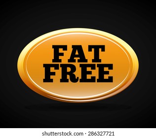 fat free design, vector illustration eps10 graphic 