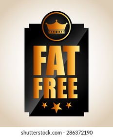 fat free design, vector illustration eps10 graphic 