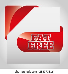 fat free design, vector illustration eps10 graphic 