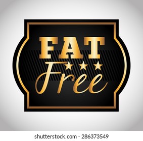 fat free design, vector illustration eps10 graphic 