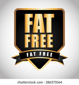 fat free design, vector illustration eps10 graphic 