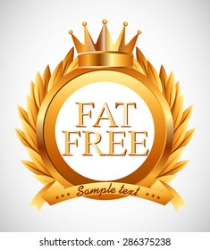 fat free design, vector illustration eps10 graphic 